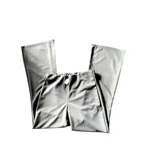 PAPAYA, SIZE L, GRAY, FLARED, STRETCH PANTS